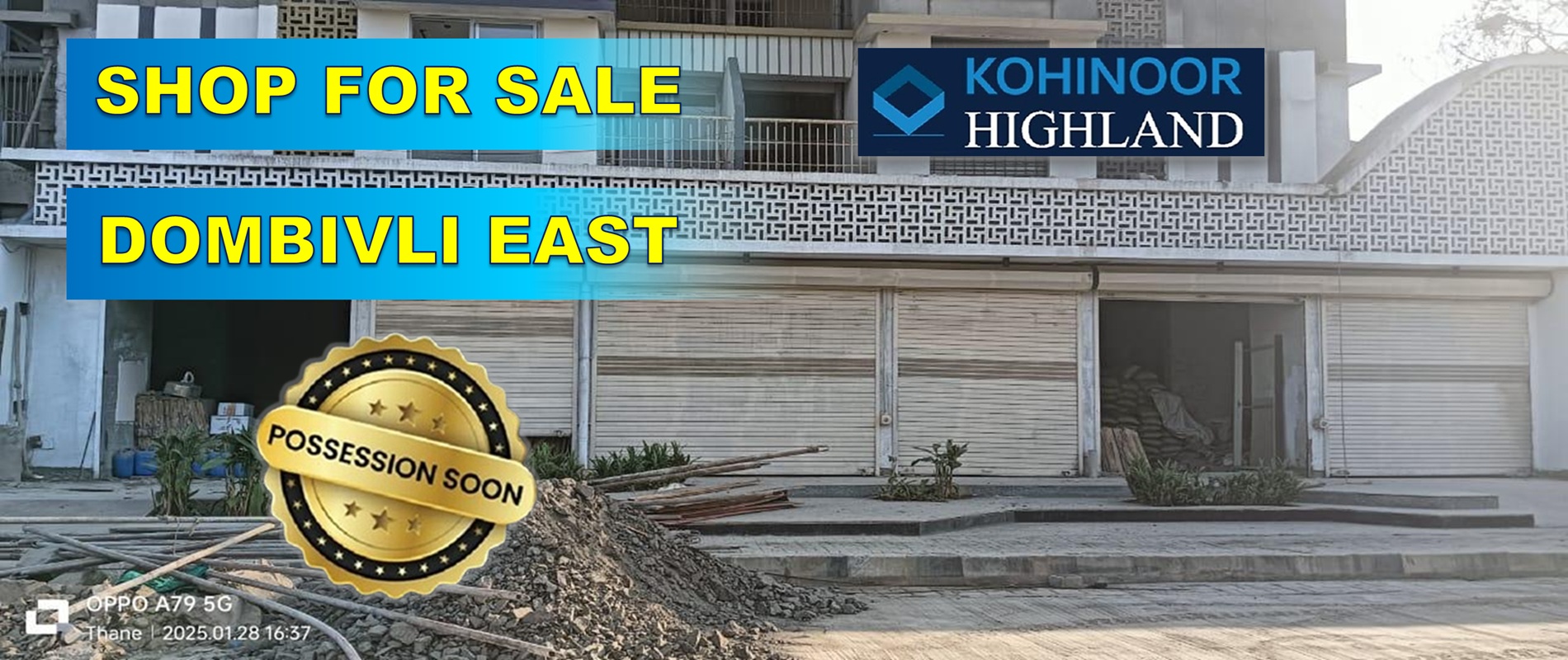 Why Kohinoor Highland Shops in Dombivli East Are a Smart Investment